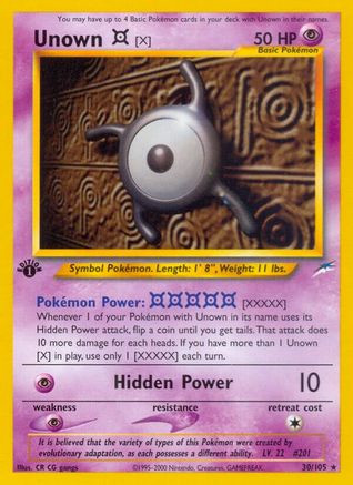 Unown [X] (Unlimited)