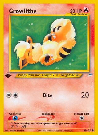 Growlithe (1st Edition)