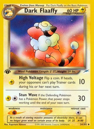 Dark Flaaffy (1st Edition)