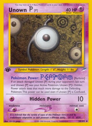 Unown [P] (1st Edition)