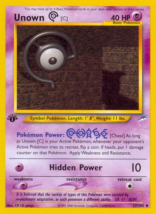 Unown [C] (Unlimited)