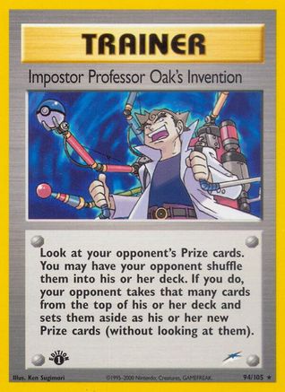 Impostor Professor Oak's Invention (Unlimited)
