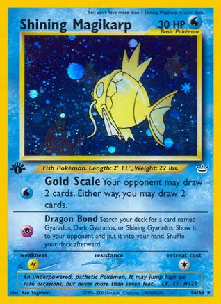 Shining Magikarp (1st Edition Holofoil)