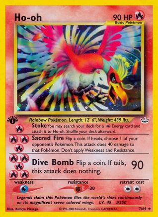 Ho-oh (7) (Unlimited Holofoil)