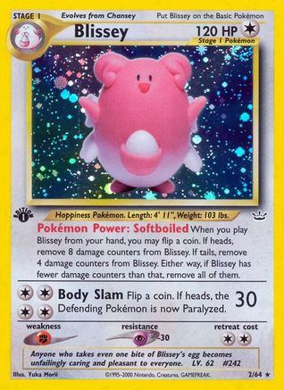 Blissey (1st Edition Holofoil)