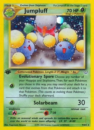 Jumpluff (1st Edition Holofoil)