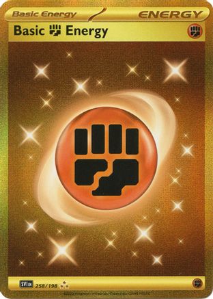 Basic Fighting Energy - 258/198 (Holofoil)