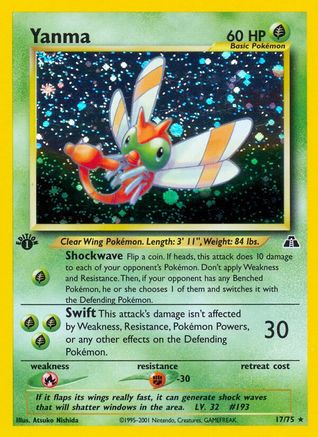 Yanma (17) (Unlimited Holofoil)