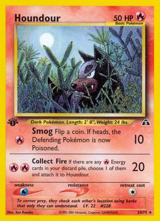 Houndour (24) (1st Edition)