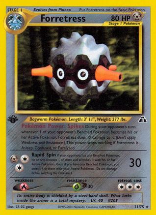 Forretress (21) (1st Edition)