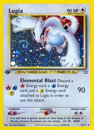 Lugia (Unlimited Holofoil)