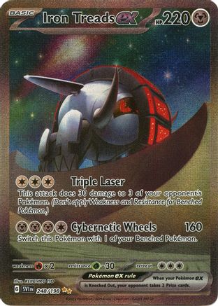 Iron Treads ex - 248/198 (Holofoil)