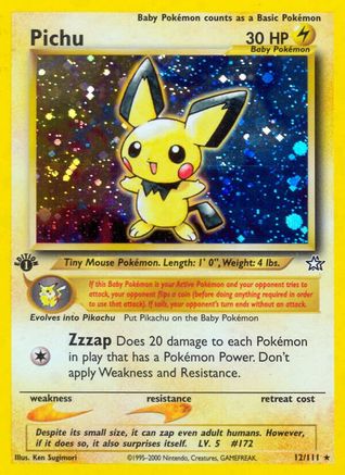 Pichu (1st Edition Holofoil)