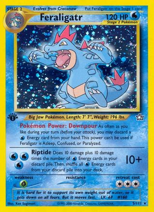 Feraligatr (5) (Unlimited Holofoil)