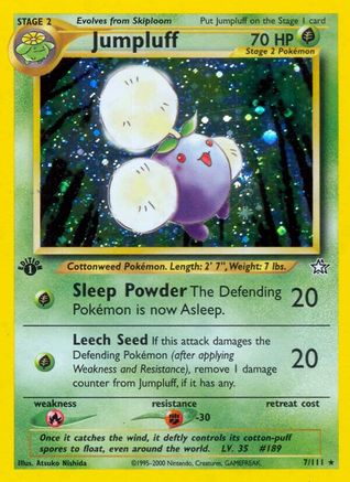 Jumpluff (1st Edition Holofoil)