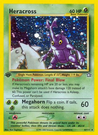 Heracross (Unlimited Holofoil)