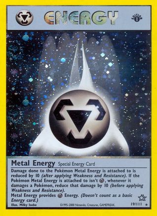 Metal Energy (1st Edition Holofoil)