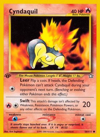 Cyndaquil (56) (1st Edition)