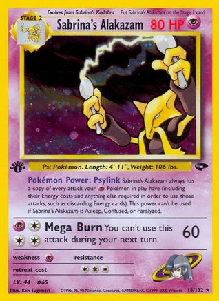 Sabrina's Alakazam (1st Edition Holofoil)