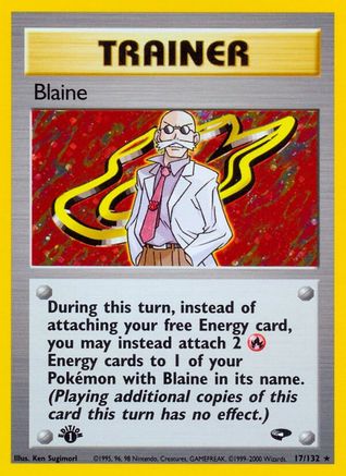 Blaine (17) (1st Edition Holofoil)