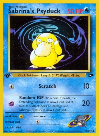 Sabrina's Psyduck (Unlimited)