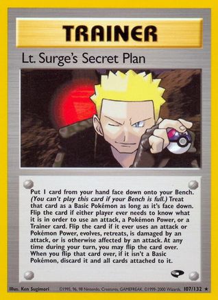 Lt. Surge's Secret Plan (Unlimited)
