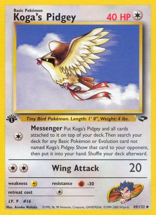 Koga's Pidgey (49) (1st Edition)
