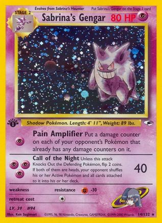 Sabrina's Gengar (Unlimited Holofoil)