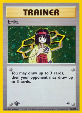 Erika (16) (1st Edition Holofoil)
