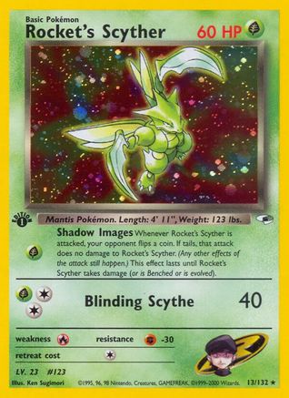 Rocket's Scyther (Unlimited Holofoil)