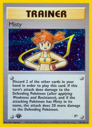 Misty (18) (Unlimited Holofoil)