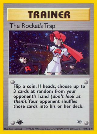 The Rocket's Trap (1st Edition Holofoil)