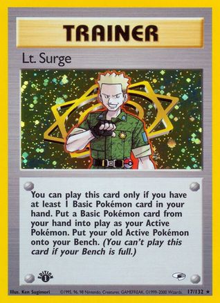 Lt. Surge (17) (Unlimited Holofoil)
