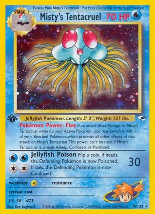 Misty's Tentacruel (Unlimited Holofoil)