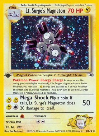 Lt. Surge's Magneton (Unlimited Holofoil)