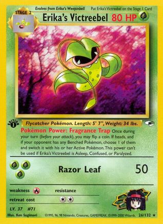 Erika's Victreebel (1st Edition)
