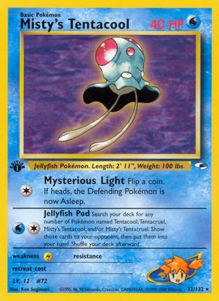 Misty's Tentacool (32) (1st Edition)