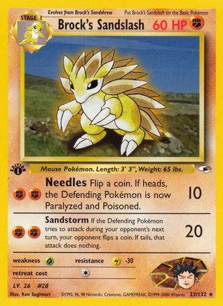 Brock's Sandslash (Unlimited)