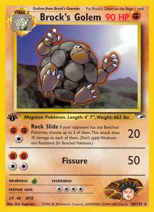 Brock's Golem (Unlimited)