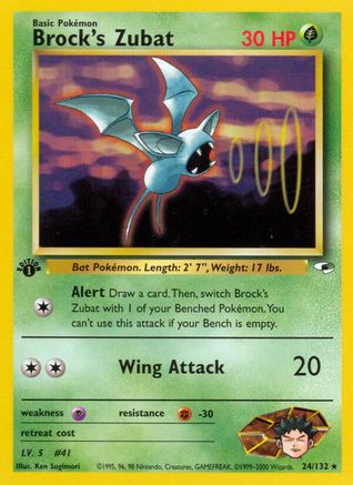 Brock's Zubat (24) (Unlimited)
