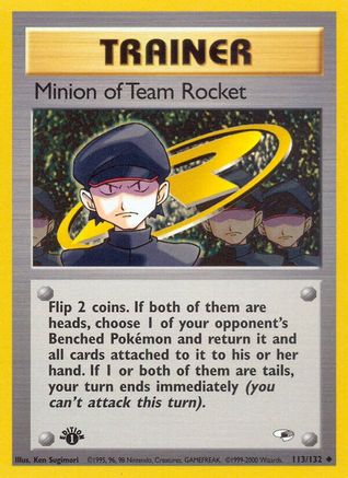 Minion of Team Rocket (1st Edition)