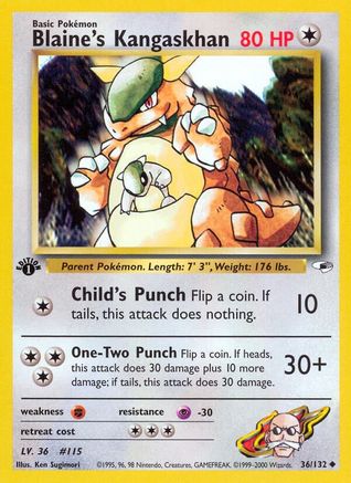 Blaine's Kangaskhan (Unlimited)