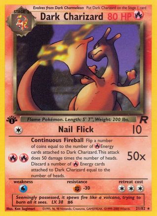 Dark Charizard (21) (Unlimited)