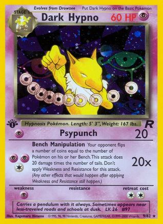 Dark Hypno (9) (Unlimited Holofoil)