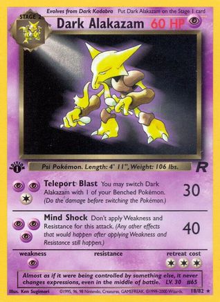 Dark Alakazam (18) (Unlimited)