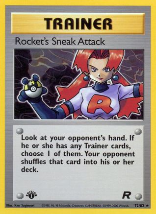 Rocket's Sneak Attack (72) (1st Edition)