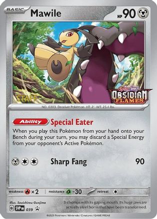 Mawile - 039 (Prerelease) [Staff] (Holofoil)