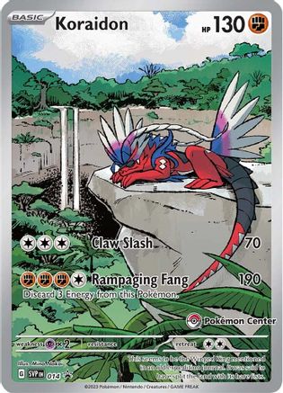 Koraidon - 014 (Pokemon Center Exclusive) (Holofoil)