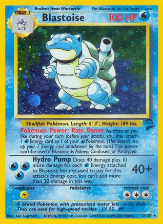 Blastoise (Holofoil)