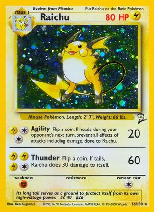 Raichu (Holofoil)